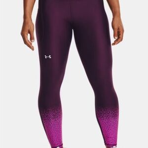 Under Armour Gradient Purple and Pink Leggings